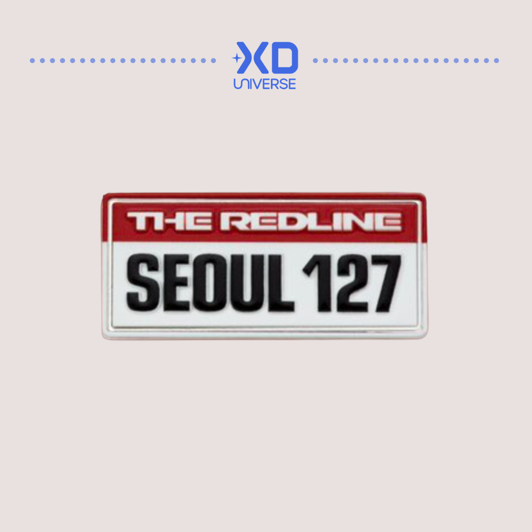 [PREORDER DEADLINE 20/9] NCT 127 5TH TOUR 'NEO CITY - THE REDLINE' OFFICIAL MERCHANDISE - LOGO BADGE