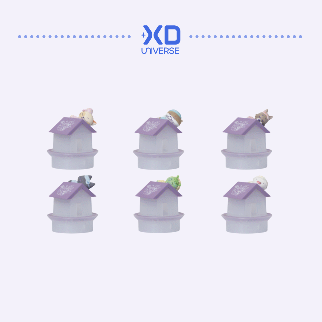 [PREORDER] BOYNEXTDOOR BBNEXDO ‘BBNEXDO in Sweet Dreams’ Merch - Mini Figure Offcial Light Stick Parts Set