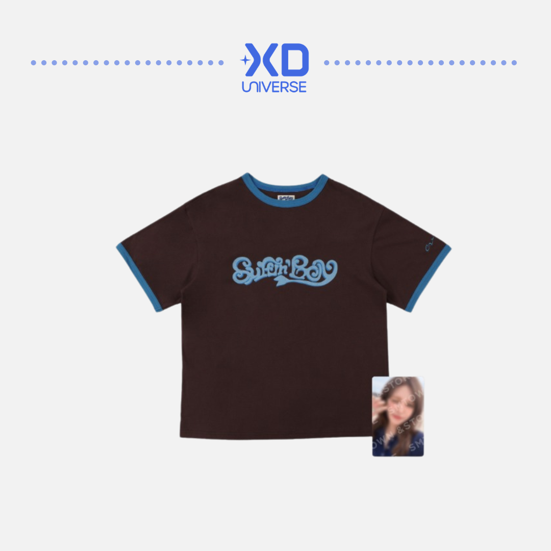 [PREORDER DEADLINE 14/8] Red Velvet 'Velvet Summer' Mini Album Official MD - Ringer T-Shirt Set