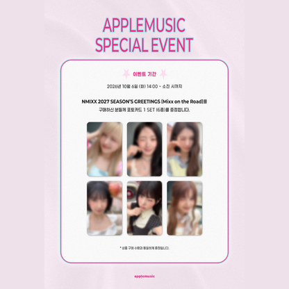 [PREORDER DEADLINE 12/10] NMIXX 2027 Season's Greetings [MIXX ON THE ROAD]