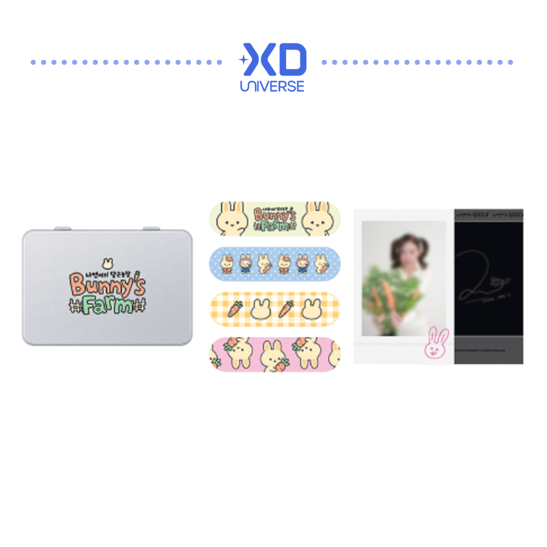 [PREORDER] TWICE Nayeon's Carrot Farm [Bunny's Farm] Official Merch - Tin Case & Bandage Set