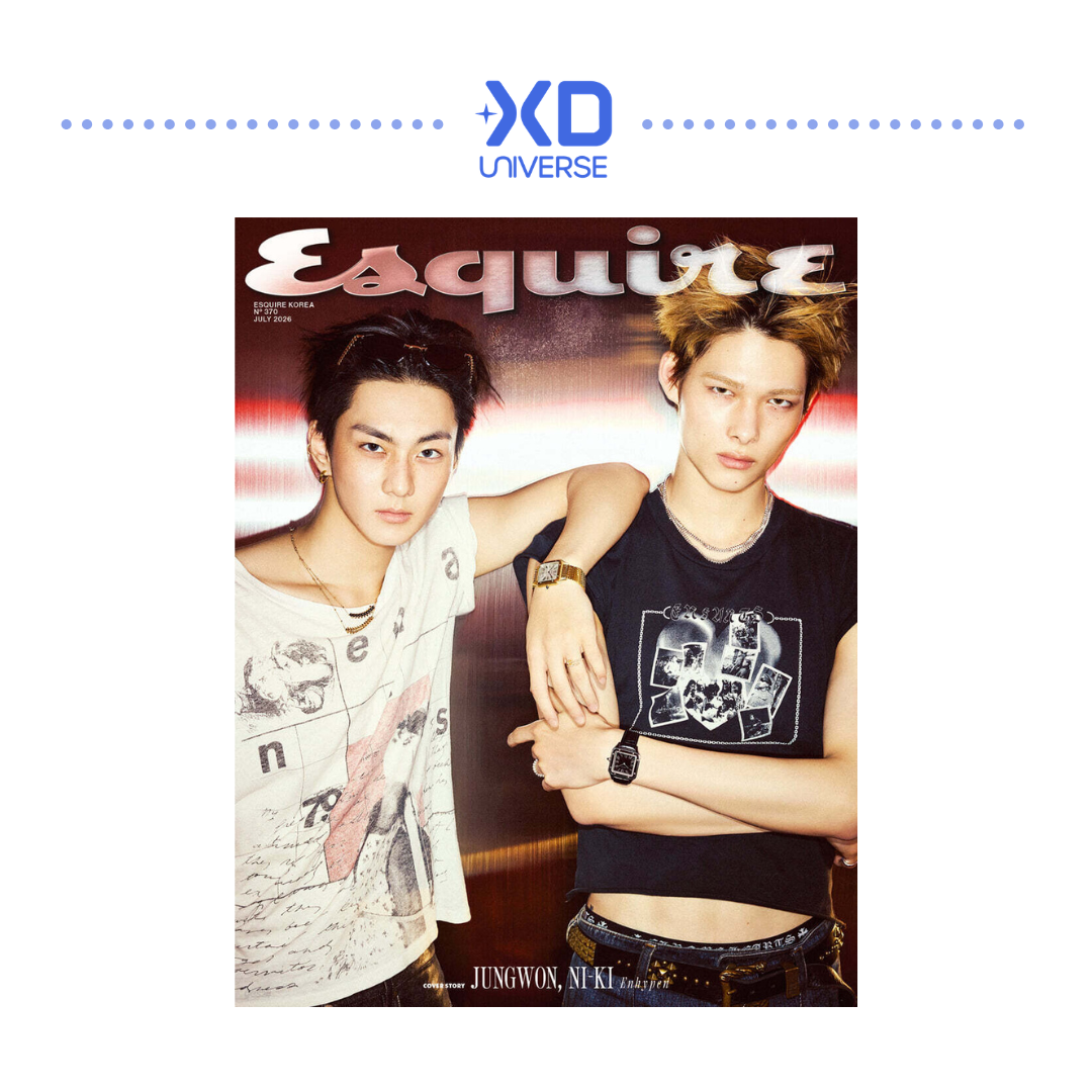 [PREORDER] ENHYPEN JUNGWON & NI-KI ESQUIRE MAGAZINE [JULY 2026]