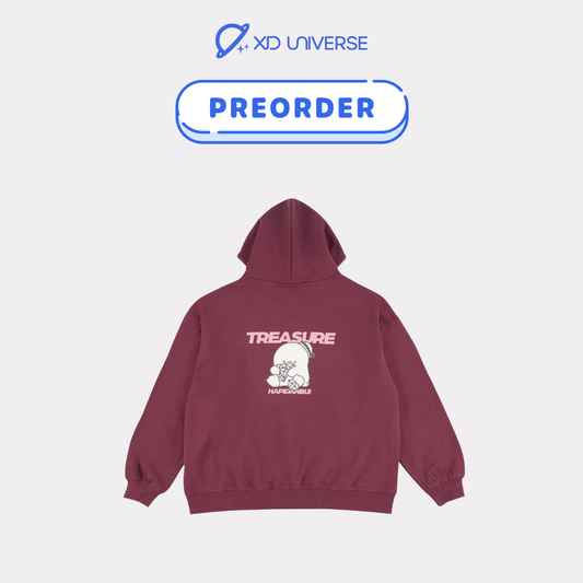 [PREORDER] "TREASURE×HAPIDANBUI" collaboration vol.3 GOODS - Zip-Up Hoodie (Tuxedosam)
