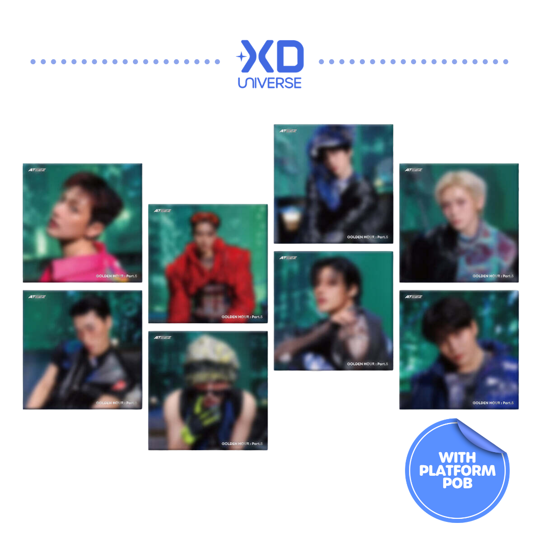 [PREORDER DEADLINE 23/6] ATEEZ GOLDEN HOUR : Part.5 ALBUM - DIGIPACK Ver.