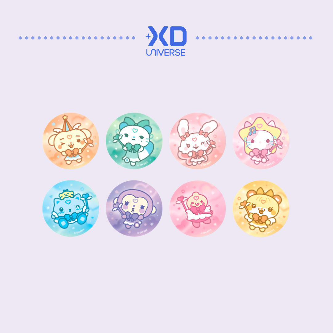 [PREORDER DEADLINE 30/10] Hearts2Hearts [ICONIC HEART] OFFICIAL MERCHANDISE - RANDOM PIN BUTTON