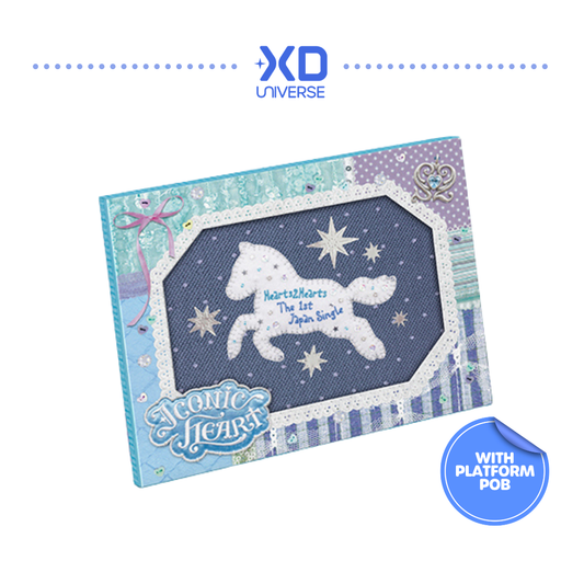 [PREORDER DEADLINE 8/8] Hearts2Hearts The 1st Japan Single 'ICONIC HEART' - Limited C Ver.