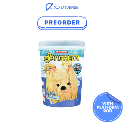 [PREORDER] LE SSERAFIM 1st Single Album [SPAGHETTI] - STRESS BALL VER