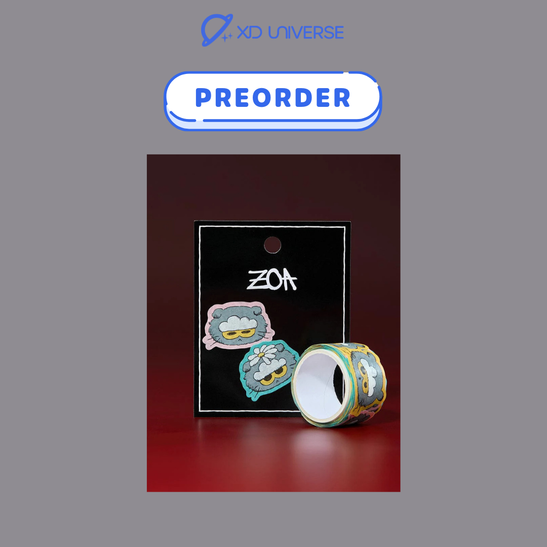 [PREORDER] G-DRAGON X ZO&FRIENDS [ZOAful Winter] Official MD - ROLL STICKER