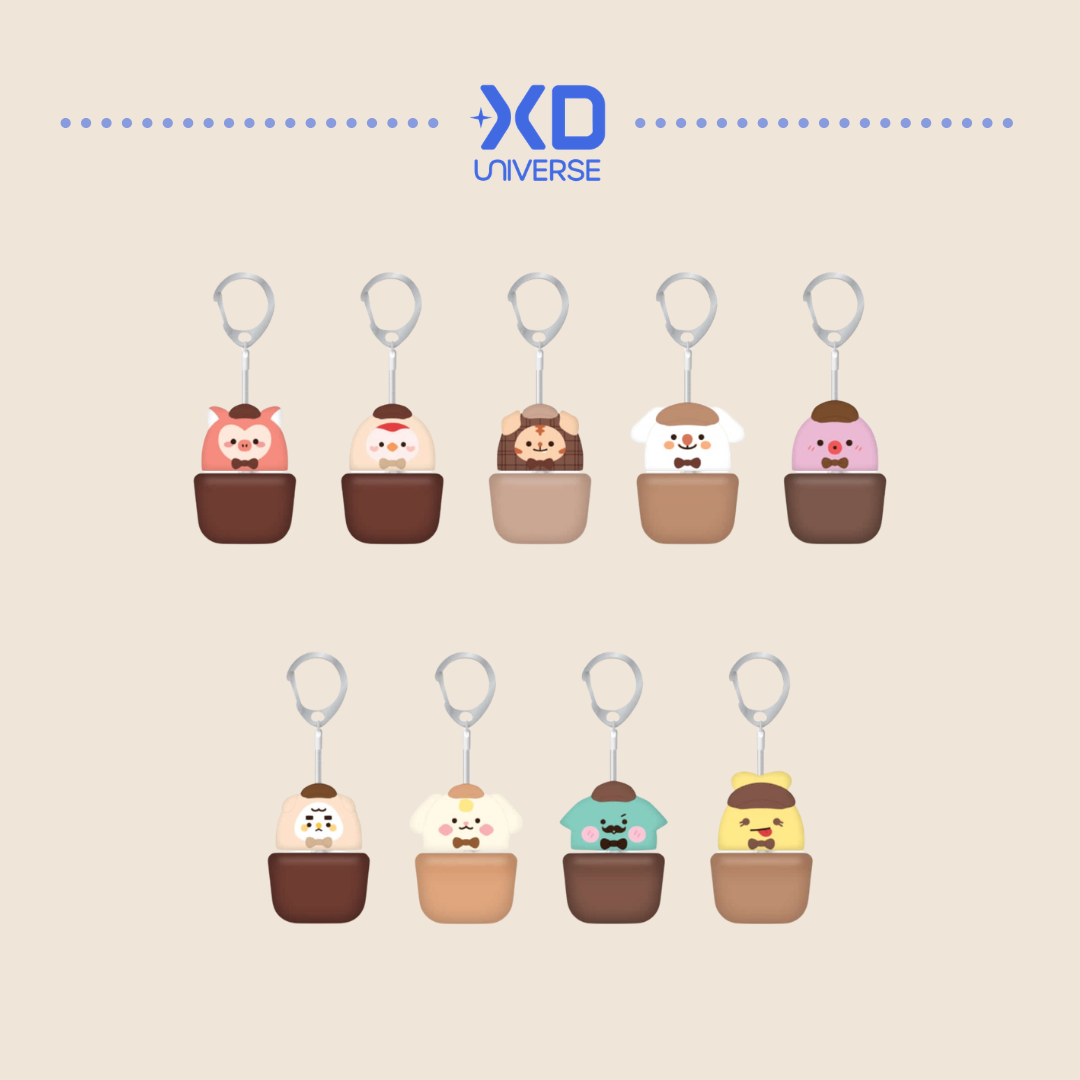 [PREORDER] CRAVITY CHARACTER POP-UP STORE [DETECTIVE CCREW] MD - RANDOM KEY CAP KEYRING