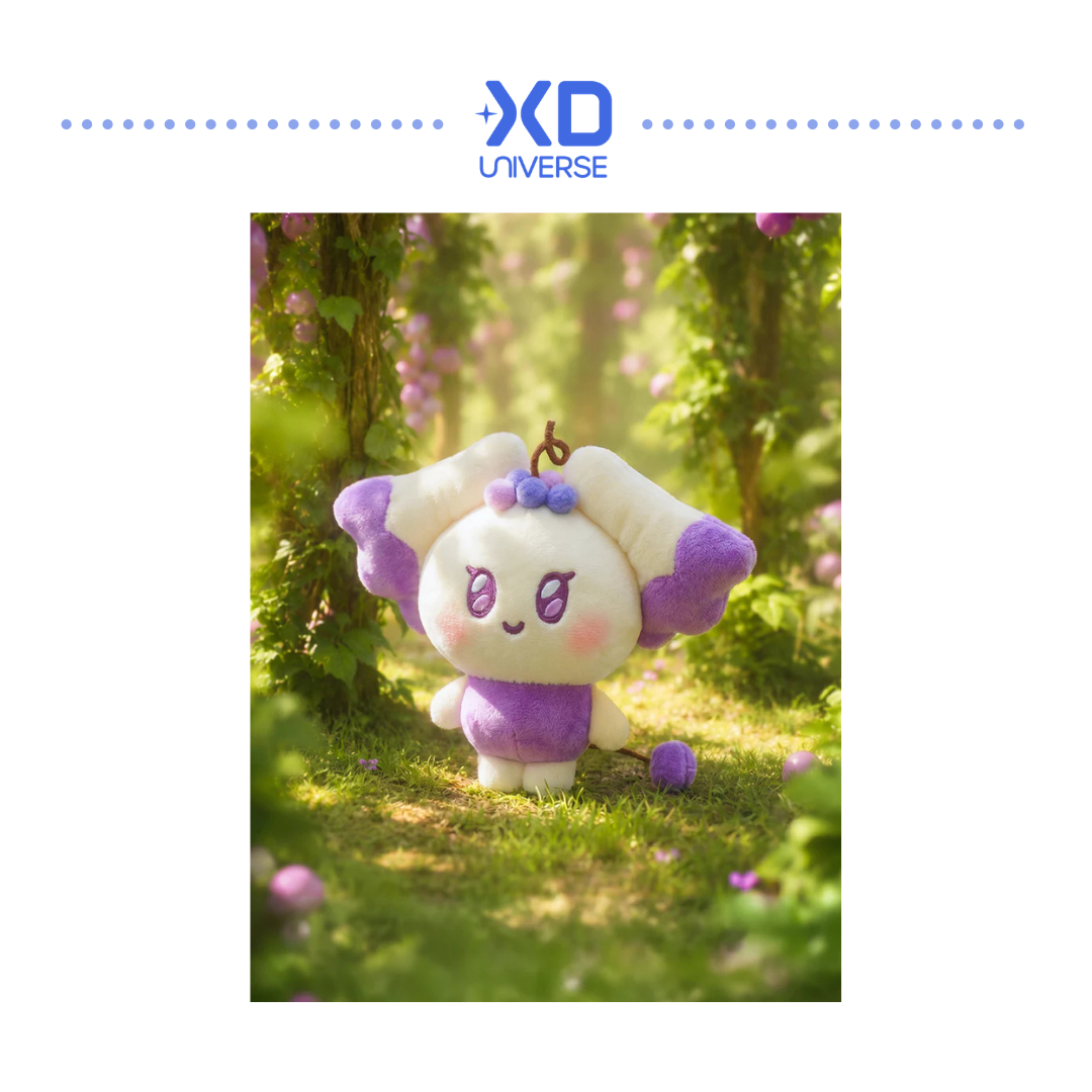 [PREORDER DEADLINE 18/6] ATEEZ MIGHTEEZ Berry Breezy Fairy - Fruit Plush Keyring