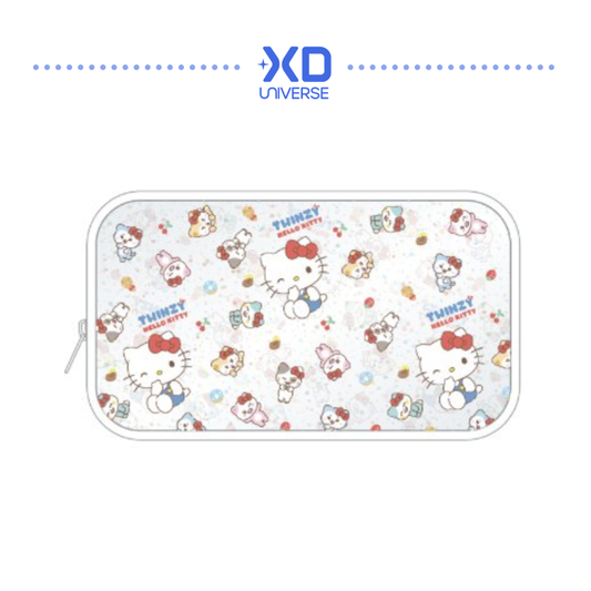 [PREORDER DEADLINE 28/8] <TWINZY X HELLO KITTY> OFFICIAL MERCH - Glitter Pouch