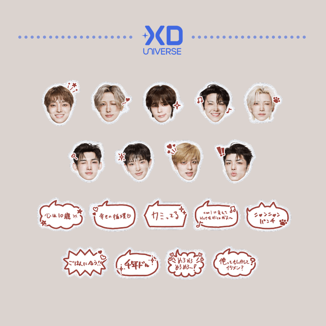 [PREORDER DEADLINE 18/9] &TEAM 2026-2027 CONCERT TOUR 'Mark on You' Official Merch - Acrylic Ring