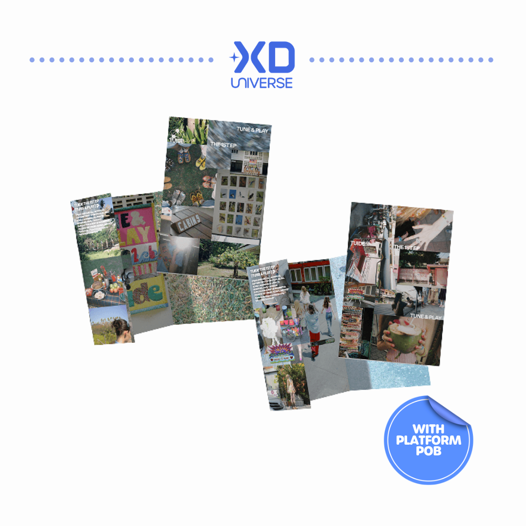 [PREORDER DEADLINE 21/8] TUIDE The 1st EP [TUNE & PLAY] - Weverse Albums ver.