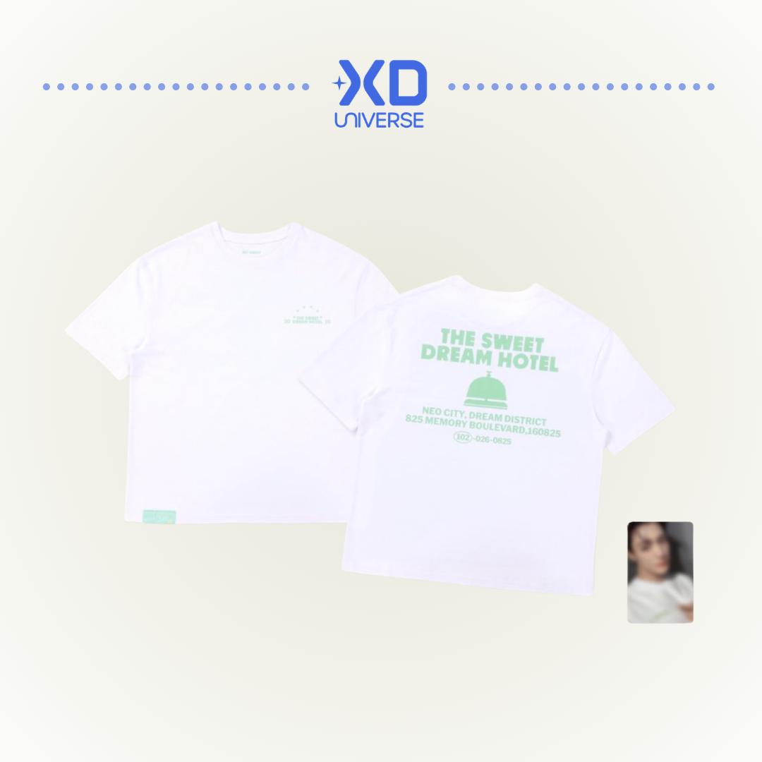 [PREORDER DEADLINE 25/8] NCT DREAM 10TH ANNIVERSARY PARTY <THE SWEET DREAM HOTEL> OFFICIAL MERCHANDISE - T-SHIRT SET