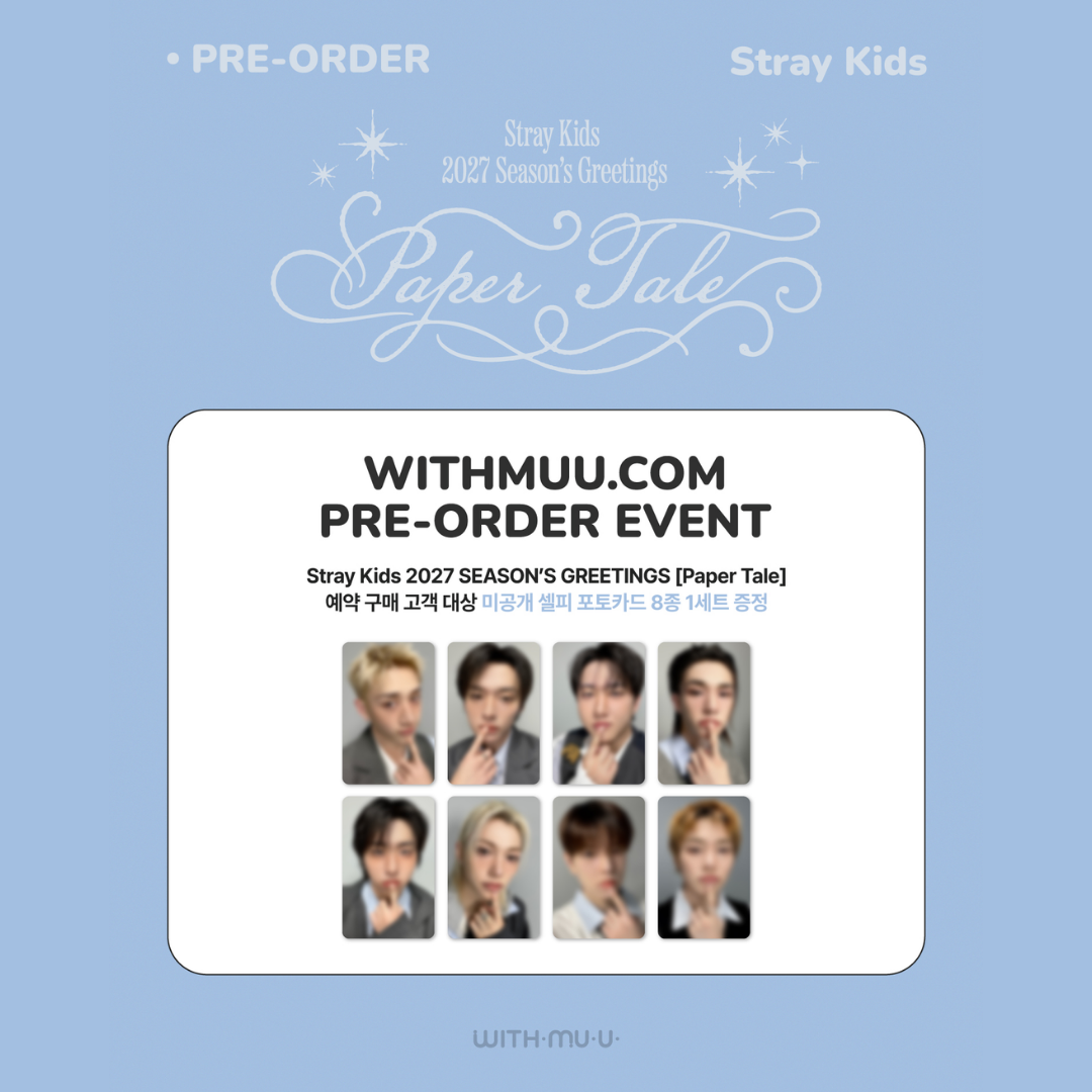 [PREORDER DEADLINE 12/10] Stray Kids 2027 Season's Greetings [Paper Tale]