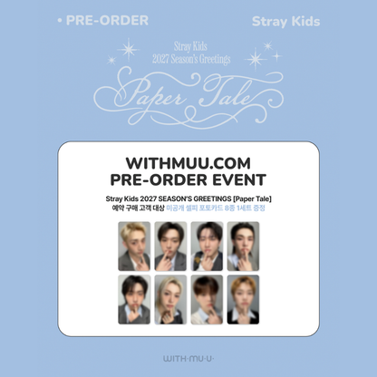 [PREORDER DEADLINE 12/10] Stray Kids 2027 Season's Greetings [Paper Tale]