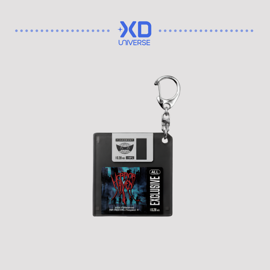[PREORDER] 2026 P1Harmony FAN MEETING [P1uspace H：Horror Haven] OFFICIAL MD - ARCHIVE DISK KEYRING