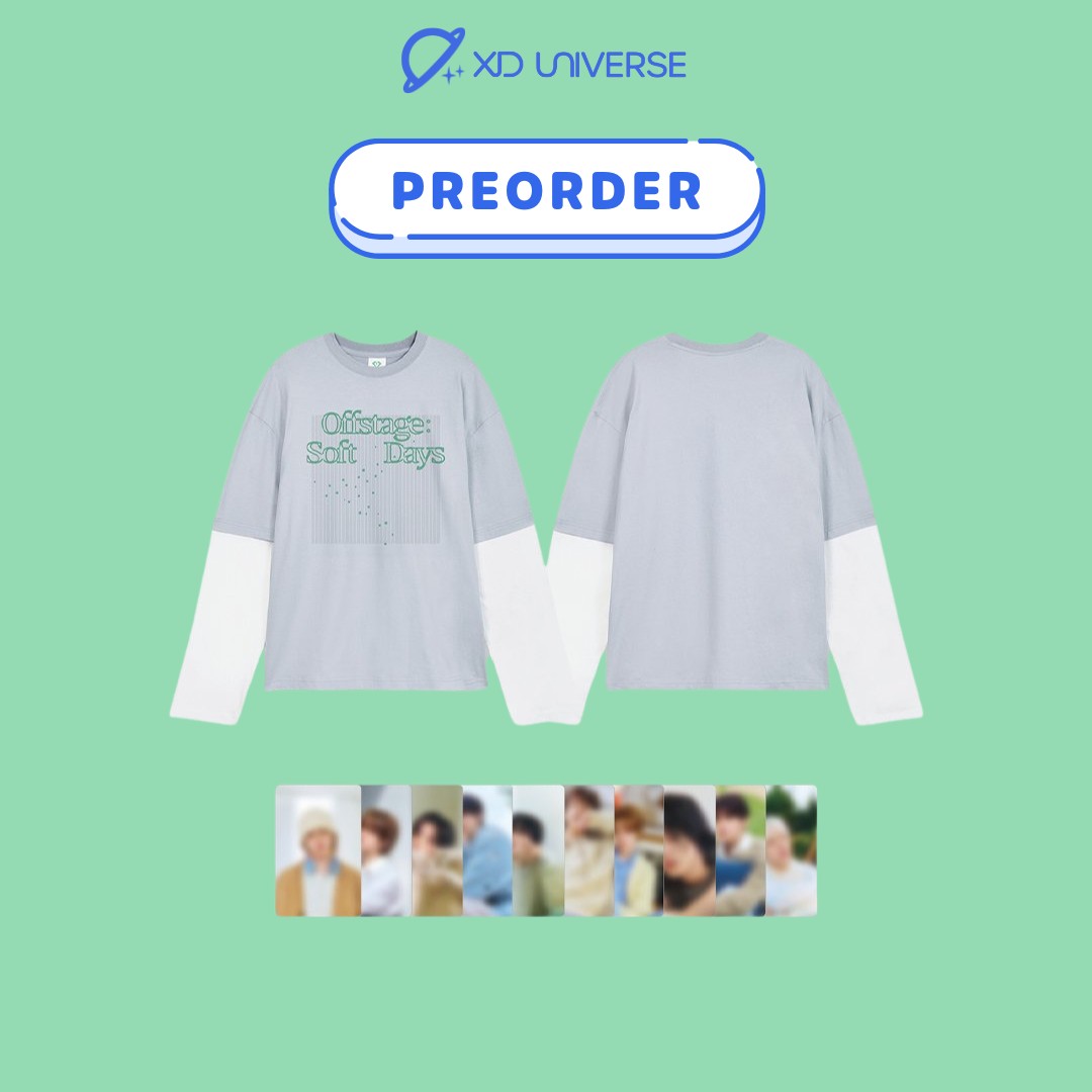 [PREORDER] TREASURE LAYERED LONG SLEEVE T-SHIRT / TREASURE 2026 SEASON'S GREETINGS OFFICIAL MD [Offstage : Soft Days]
