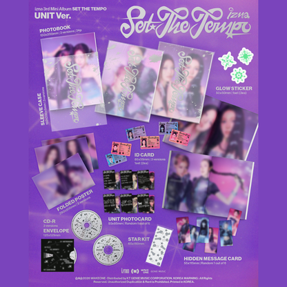 izna 3rd Mini Album ‘SET THE TEMPO’ - UNIT VER.