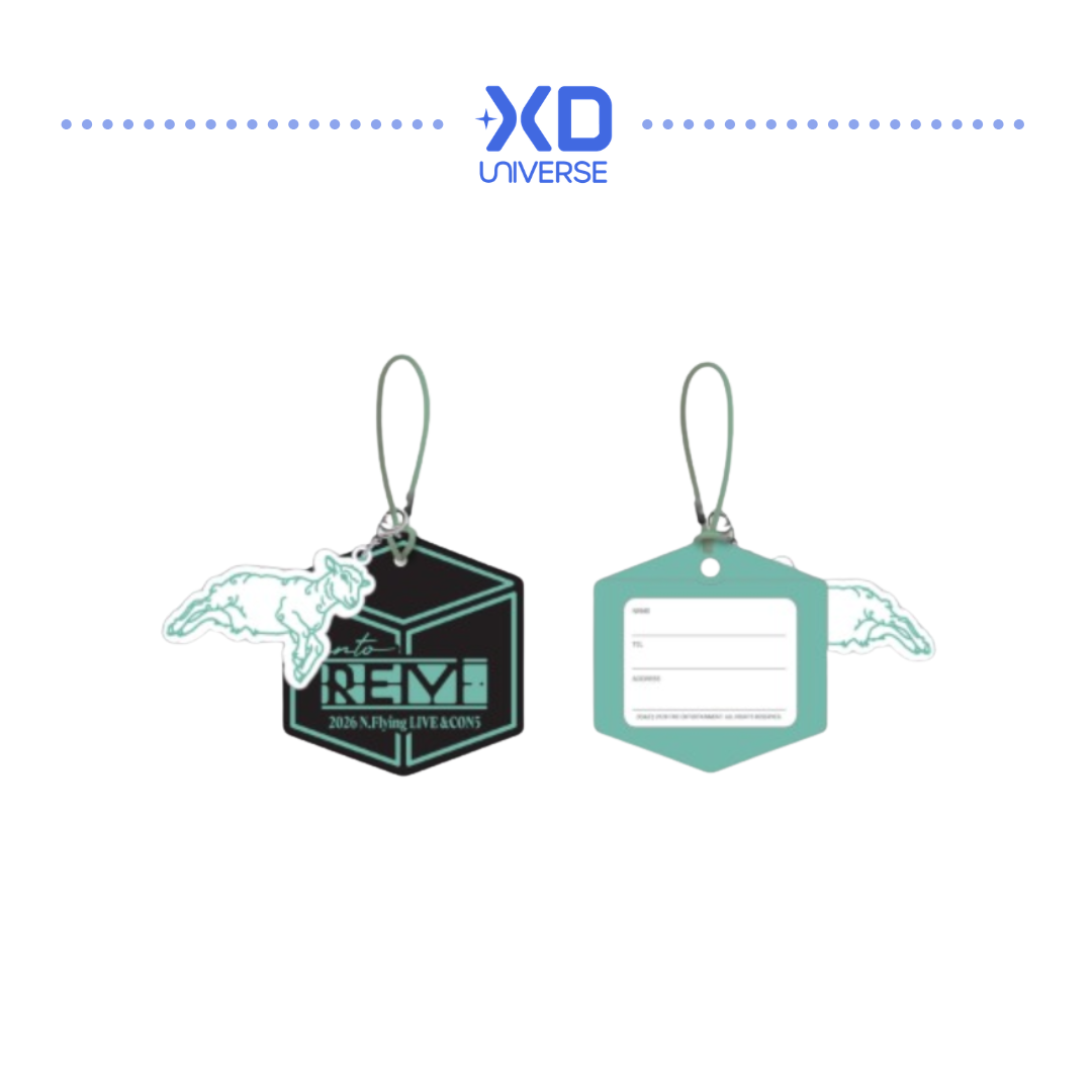 [PREORDER DEADLINE 9/10] 2026 N.Flying LIVE '&CON5 : into REM' OFFICIAL MD - LUGGAGE TAG