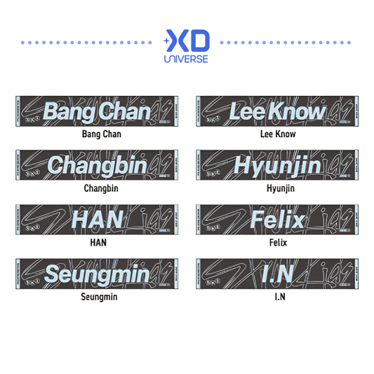 [PREORDER DEADLINE 22/10] Stray Kids World Tour <RUN IT JAPAN> Official Goods - Muffler Towel