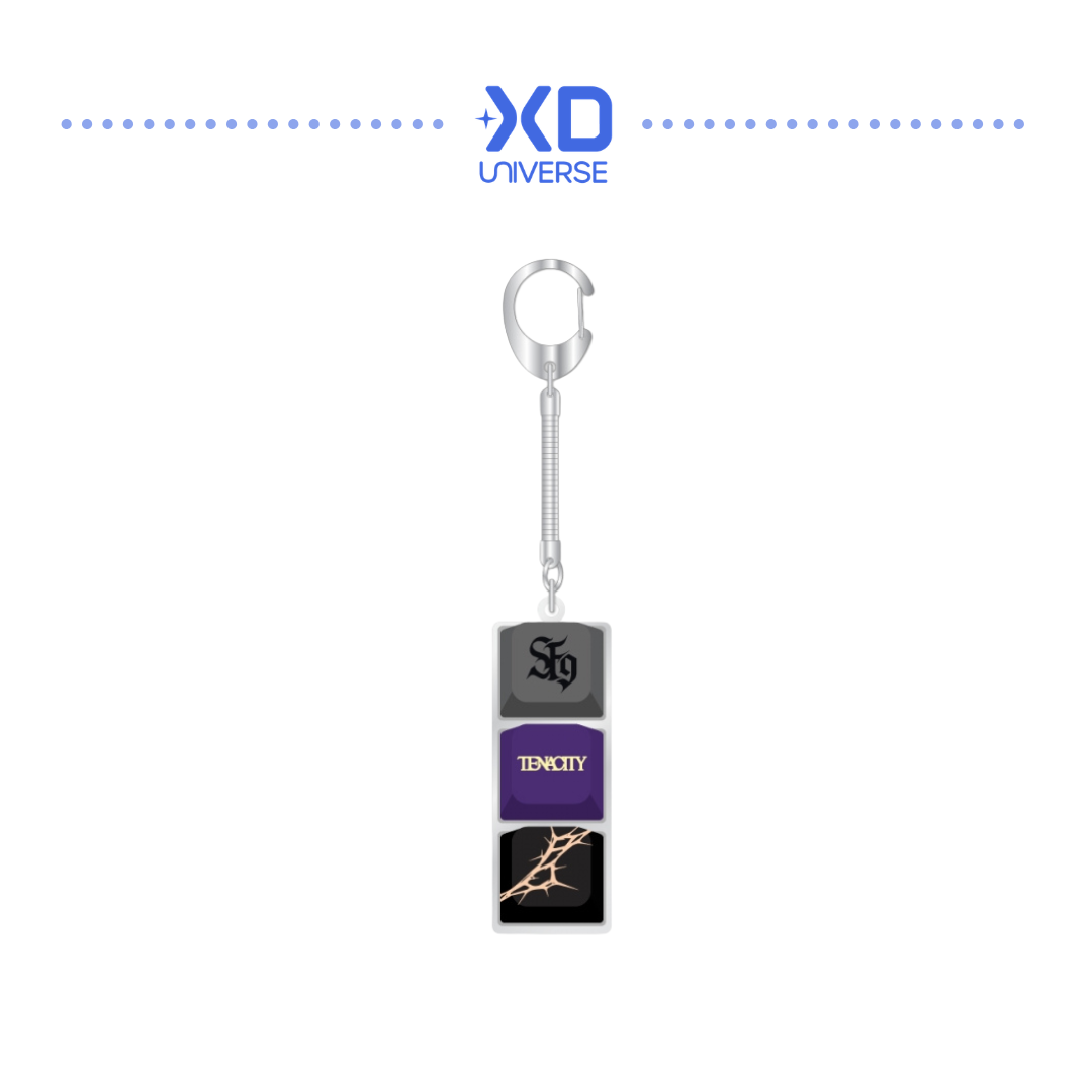 [PREORDER DEADLINE 4/9] SF9 10TH ANNIVERSARY POP-UP STORE [TENACITY] - KEYCAP KEYRING