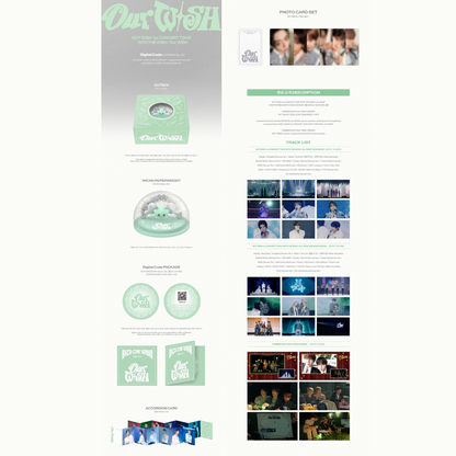 [PREORDER DEADLINE 12/8] NCT WISH 1st CONCERT TOUR 'INTO THE WISH : Our WISH' - Digital Code ver.