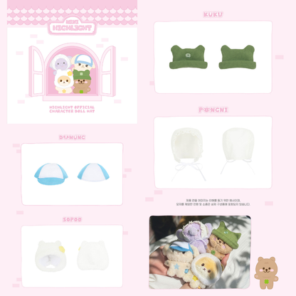 [PREORDER DEADLINE 13/7] HIGHLIGHT OFFICIAL CHARACTER DOLL HAT