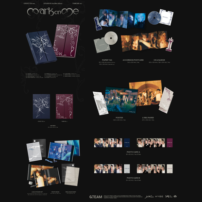&TEAM KR 2nd Mini Album 'Mark on Me' - CRAVE YOU ver. / TAME ME ver.
