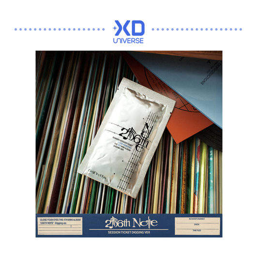 [PREORDER] CLOSE YOUR EYES The 4th Mini Album '256th Note' - Digging ver.