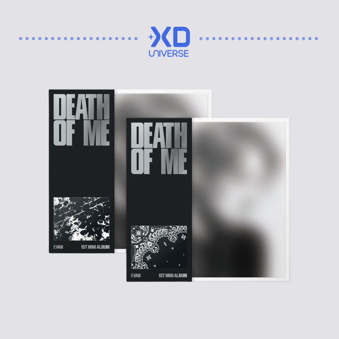EVAN 1st Mini Album 'DEATH OF ME' - BANDANA Ver.