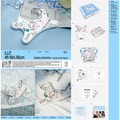 ILLIT 4TH MINI ALBUM ‘MAMIHLAPINATAPAI’ - GUA SHA CERAMIC OBJET VER.