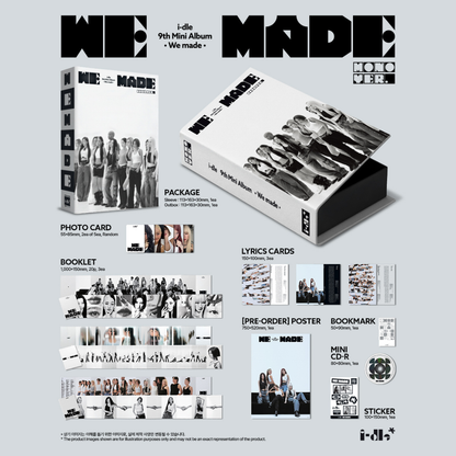 i-dle 9th Mini Album [We made] - Mono Ver.