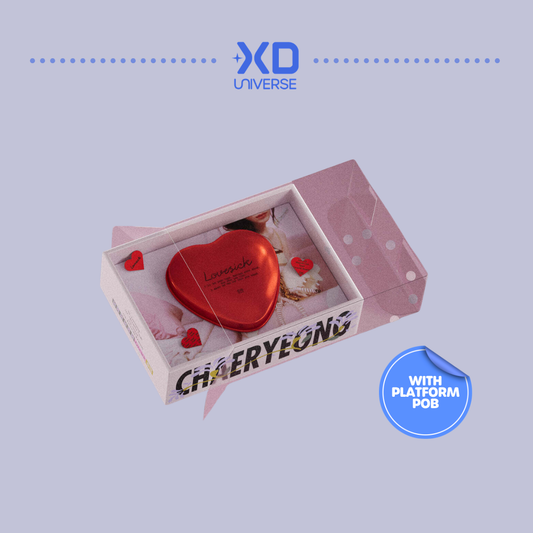 [PREORDER DEADLINE 6/11] ITZY CHAERYEONG <Lovesick> ALBUM - HEART TIN-CASE CANDLE Ver.