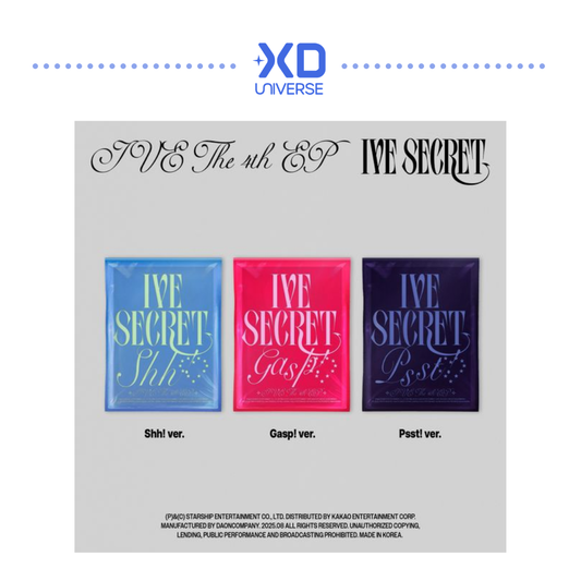 IVE - 4th Mini Album [IVE SECRET] (Gasp! Ver.)