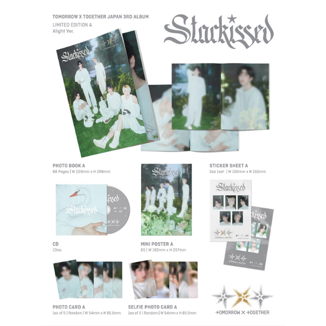 TOMORROW X TOGETHER (TXT) - JAPAN 3rd Album [Starkissed] (Limited Edition A)