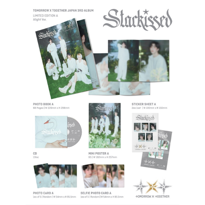 TOMORROW X TOGETHER (TXT) - JAPAN 3rd Album [Starkissed] (Limited Edition A)