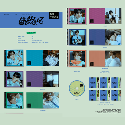 TWS Japan 1st Single Album [はじめまして] Solo Edition Ver