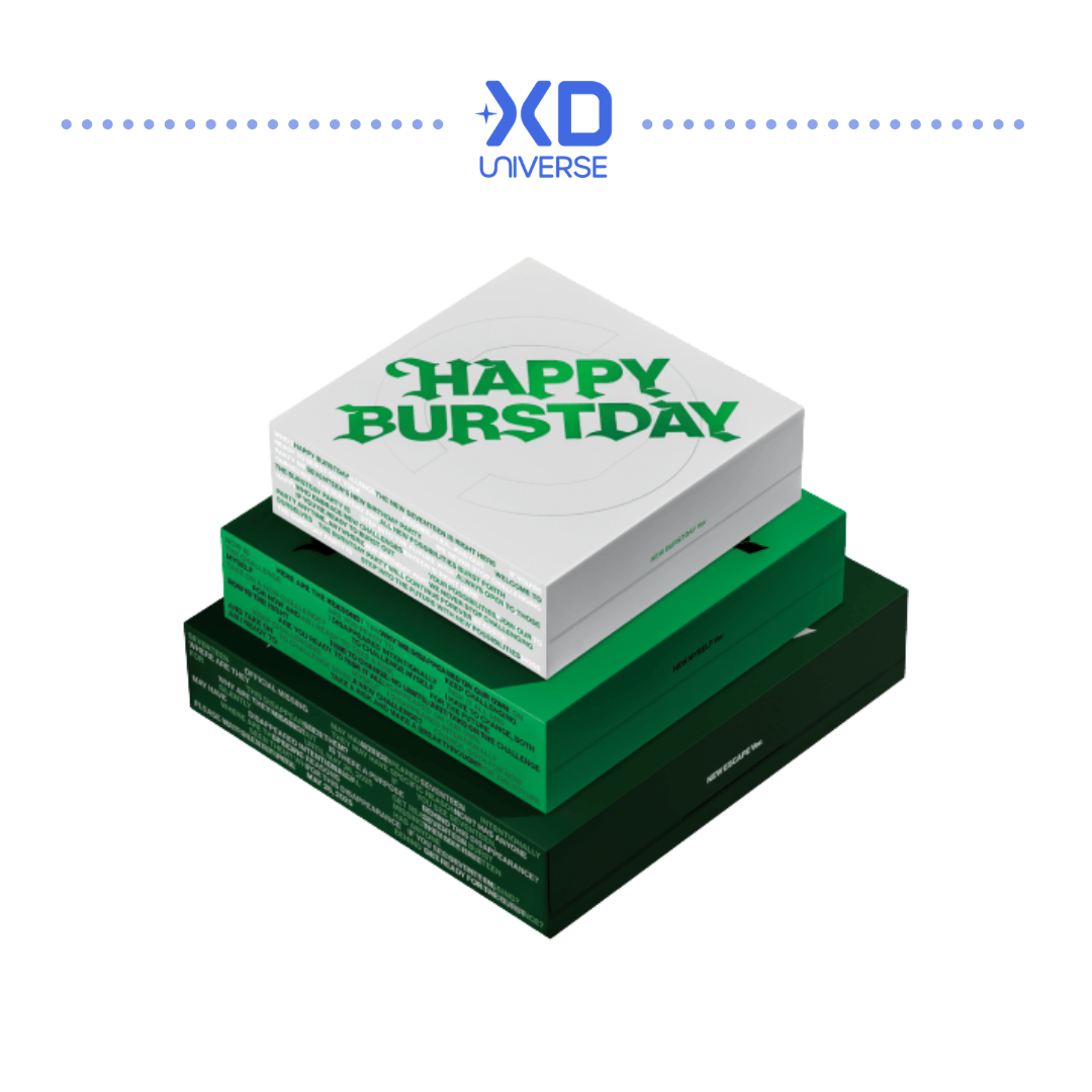 [WEVERSE POB + GV POB] SEVENTEEN 5th Album [HAPPY BURSTDAY] - Standard version