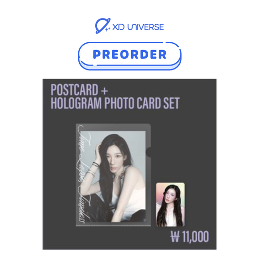 [PREORDER] TAEYEON POSTCARD + HOLOGRAM PHOTOCARD SET / OFFICIAL MD - The 10th Anniversary Exhibition [Time Lapse, Timeless]