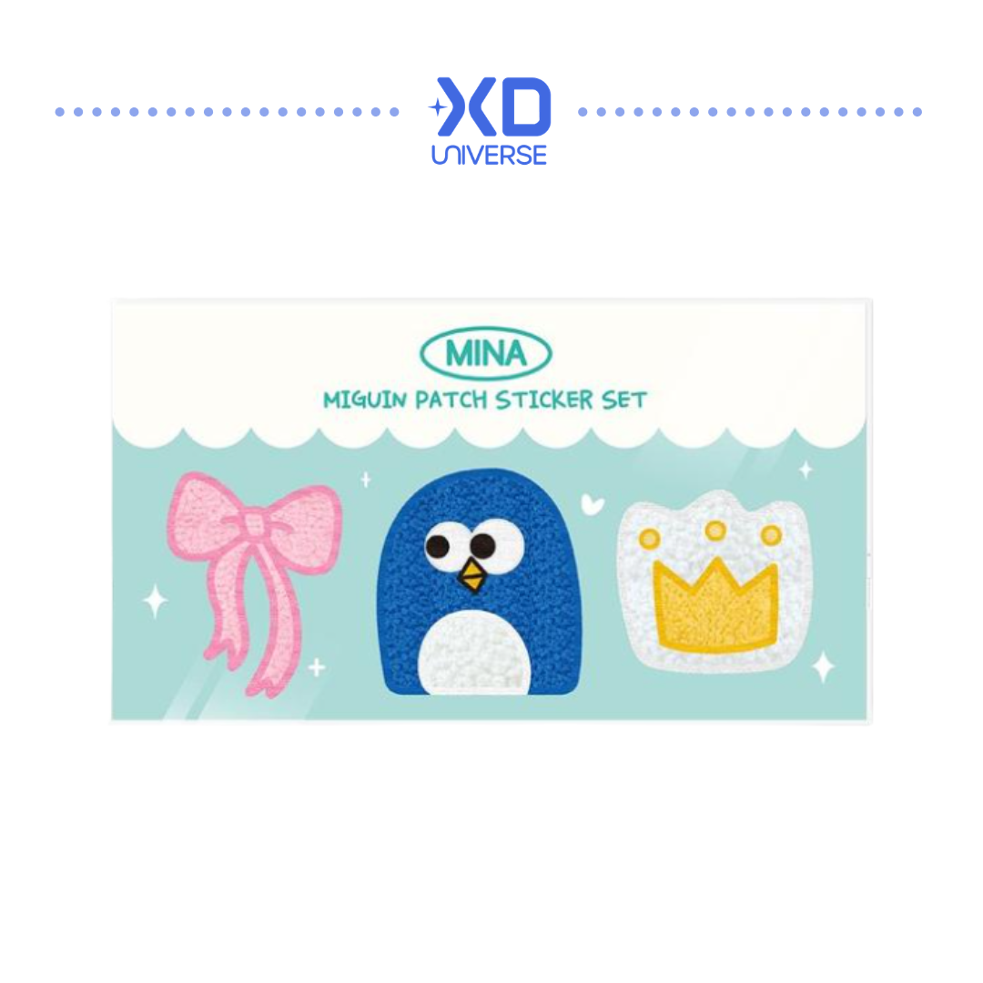[PREORDER DEADLINE 24/7] TWICE <THIS IS FOR> WORLD TOUR FINALE in SEOUL POP-UP STORE OFFICIAL MERCH - MINA MIGUIN PATCH STICKER SET