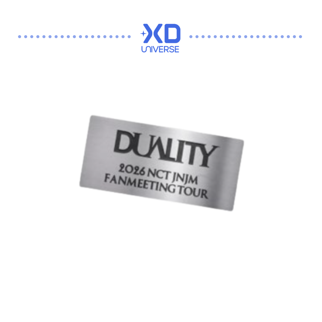 [PREORDER DEADLINE 14/6] 2026 NCT JNJM FANMEETING TOUR [DUALITY] OFFICIAL MERCHANDISE - BADGE