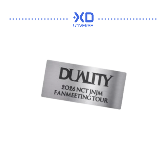 [PREORDER DEADLINE 14/6] 2026 NCT JNJM FANMEETING TOUR [DUALITY] OFFICIAL MERCHANDISE - BADGE