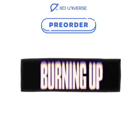[PREORDER] BURNING UP OFFICIAL MERCH - MEOVV SLOGAN SET
