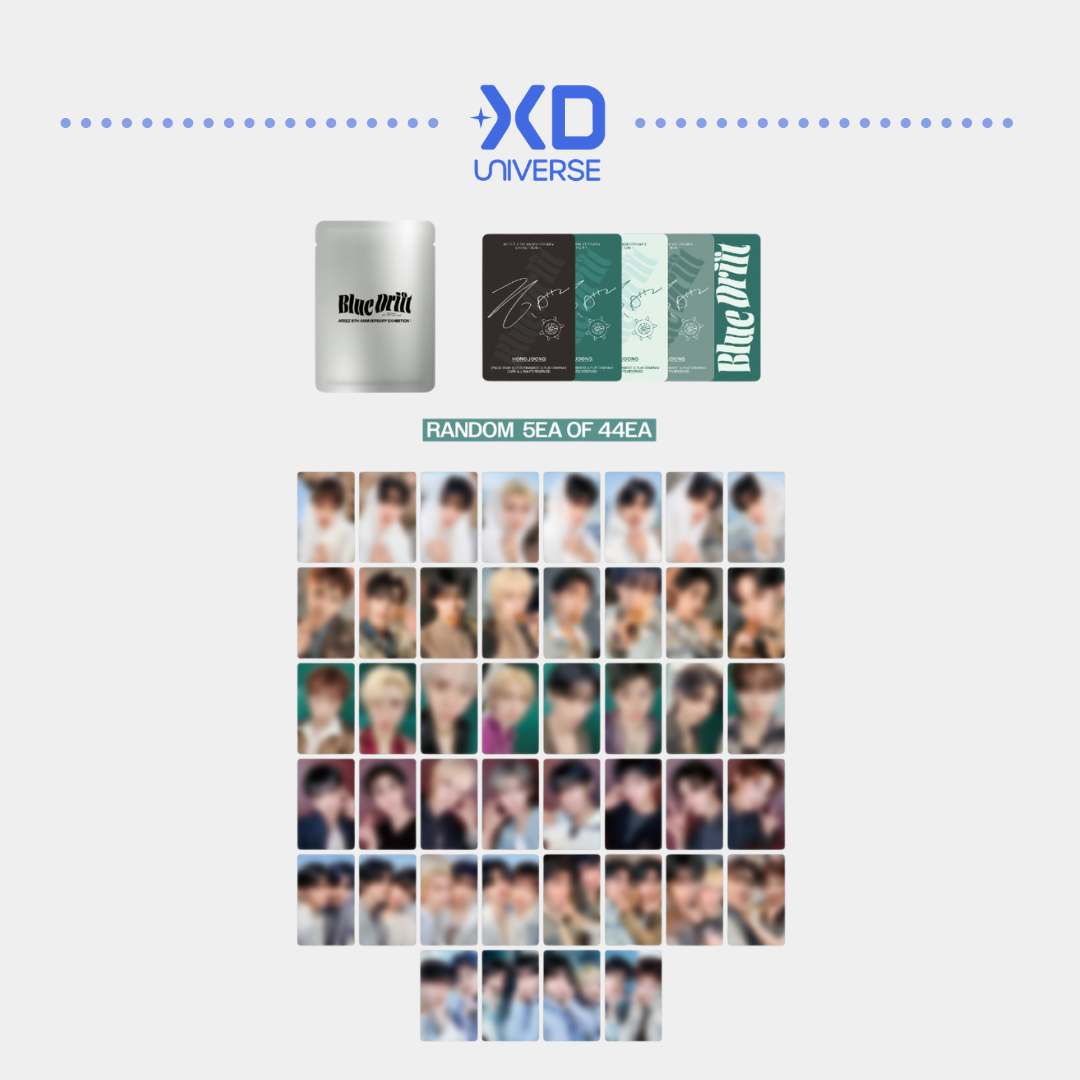 [PREORDER DEADLINE 9/10] ATEEZ 8th Anniversary Exhibition : BLUE DRIFT OFFICIAL MD - RANDOM PHOTOCARD PACK