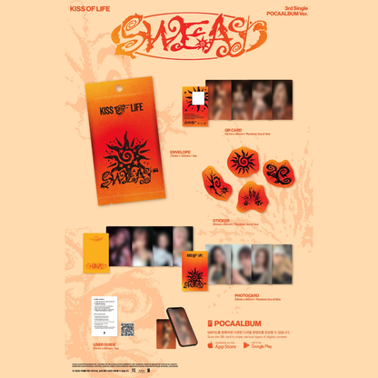 [PREORDER DEADLINE 1/8] KISS OF LIFE 3rd Single [SWEAT] - POCAALBUM Ver.