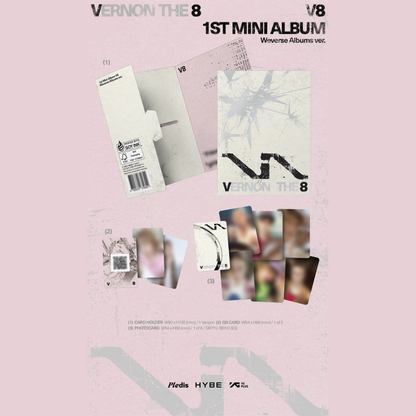 [PREORDER DEADLINE 26/6] SEVENTEEN V8 1st Mini Album ‘V8’ - Weverse Albums Ver.