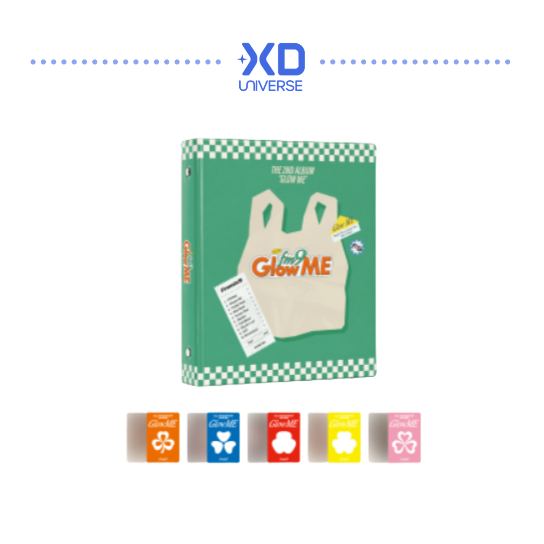 [PREORDER] fromis_9 POP-UP STORE [Glow ME] OFFICIAL MD - BINDER BOOK