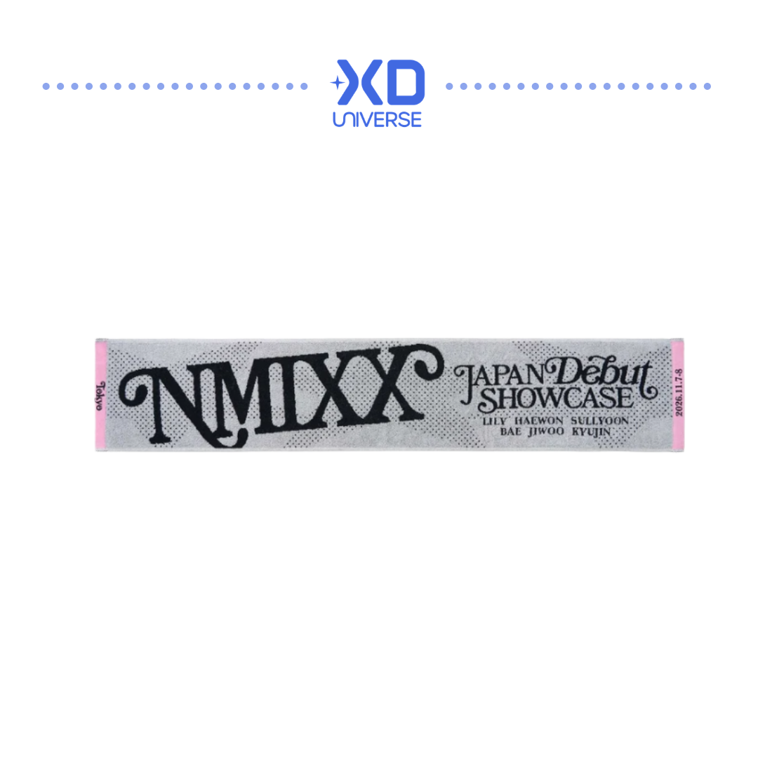[PREORDER DEADLINE 11/12] NMIXX JAPAN DEBUT SHOWCASE “N=MIX X” Official MD - MUFFLER TOWEL【TOKYO】