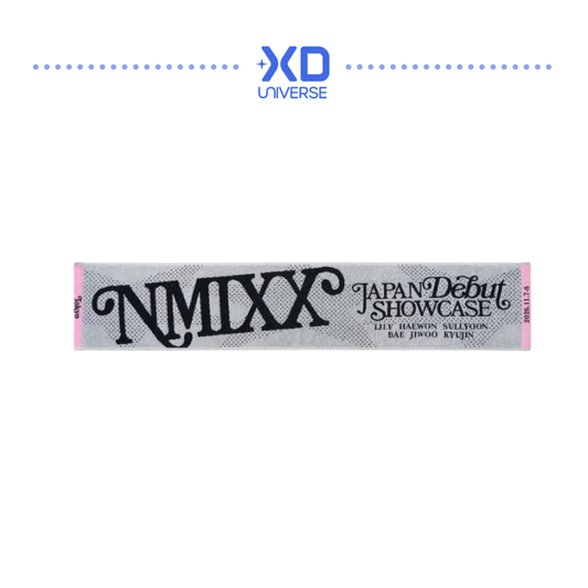 [PREORDER DEADLINE 11/12] NMIXX JAPAN DEBUT SHOWCASE “N=MIX X” Official MD - MUFFLER TOWEL【TOKYO】